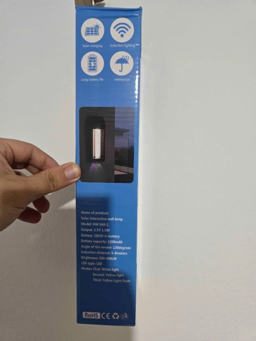 Lampe Solaire a Induction