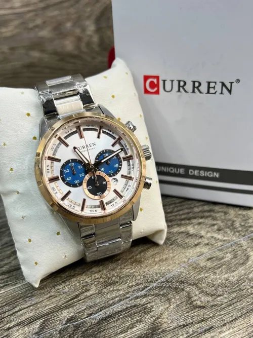 Montre curren chronographe original avec la boite