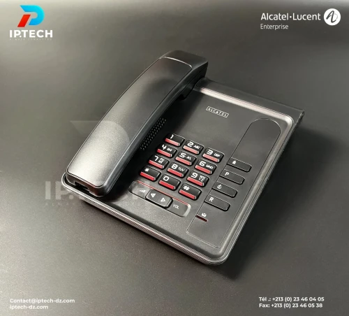 Alcatel Temporis 170 - Téléphone Fixe Filaire Compact, Entrée de Gamme, Maison
