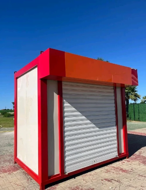 Kiosque commercial streetfooden Alucobonde 2.5/2