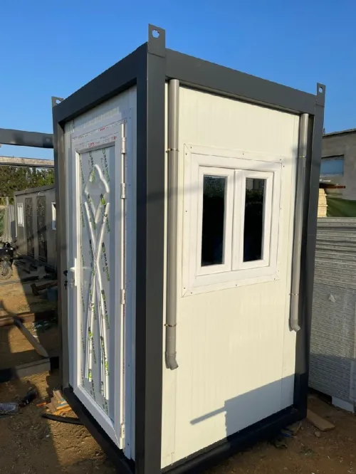 Chalet Poste de garde 1.5x1.5 une porte une fenêtre