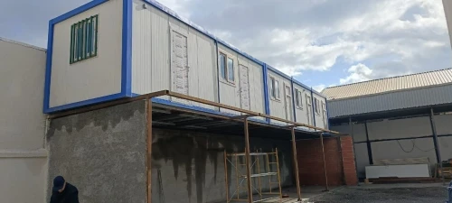 Cabine préfabriqués en panneaux sandwich 3/9 03 chambres