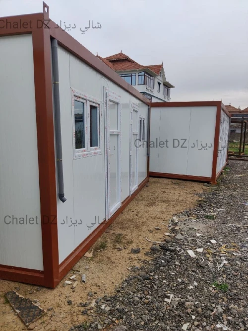 Cabine préfabriqués 3/6 (02 chambres séparés)