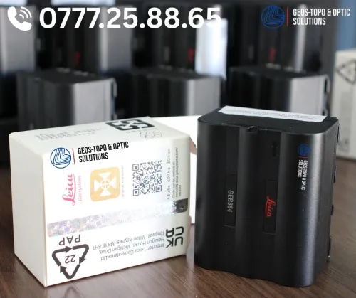 Batterie Leica GEB364 compatible avec Scanner RTC360, Station totale TS03/07/10 Originale Neuve