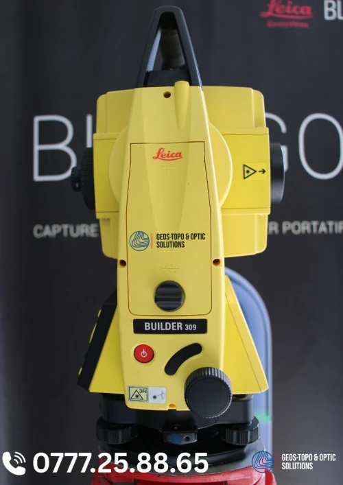 Station Leica Builder 309 Laser 120m & USB Idéale levé & implantation