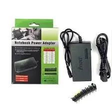 Chargeur lap top  Adaptateur universel 100W pour ordinateur portable  8 connecteurs interchangeables  Neuf scellé !