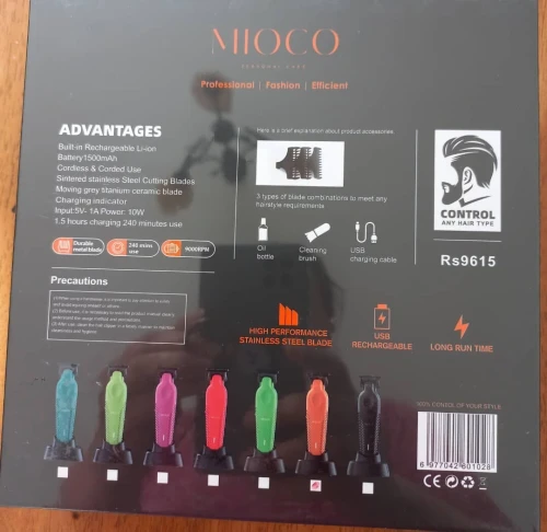 tondeuse de précision sans fil MIOCO