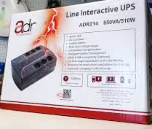 Onduleur ADR de 650VA / 390W 04 Sorties, USB  ADR200 a 850VA / 510W  06 Sorties Prises Fr, USB & RS232  Réf : ADR214