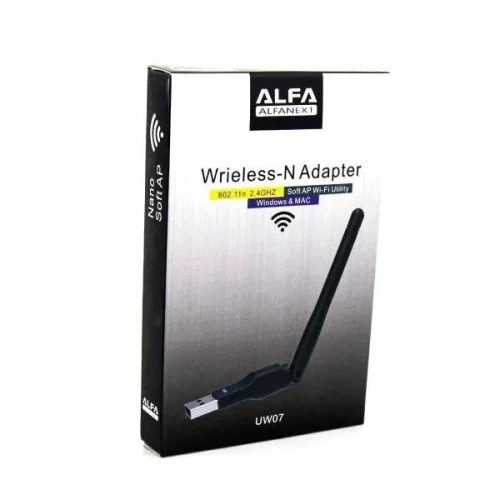 Adaptateur USB Wi Fi WirelessN 802.11n 2.4GHz  ALFA ALFANEXT UW07