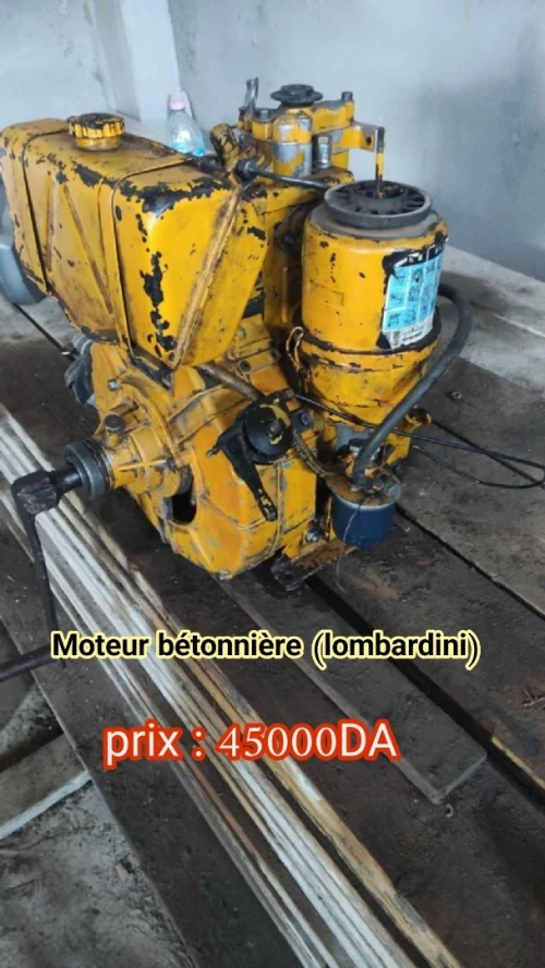 Moteur bétonnière