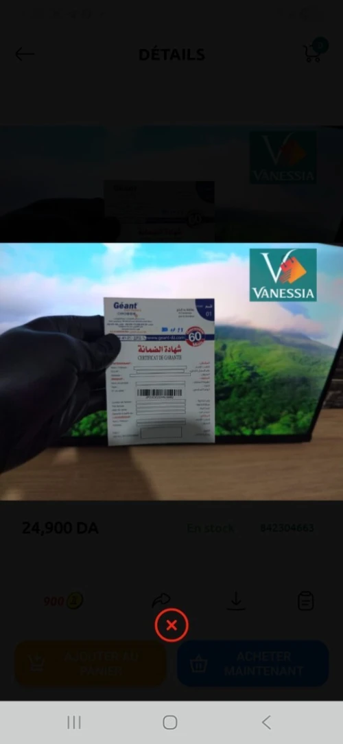 Téléviseur Géant 32P+support+démo