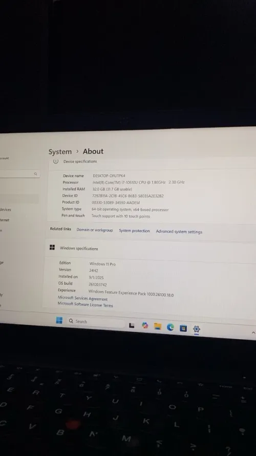 Lenovo thinkpad 