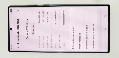 Samsung S22ultra