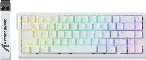 ATTACK SHARK X68 HE - Clavier Gaming 60% RGB - produit neuf