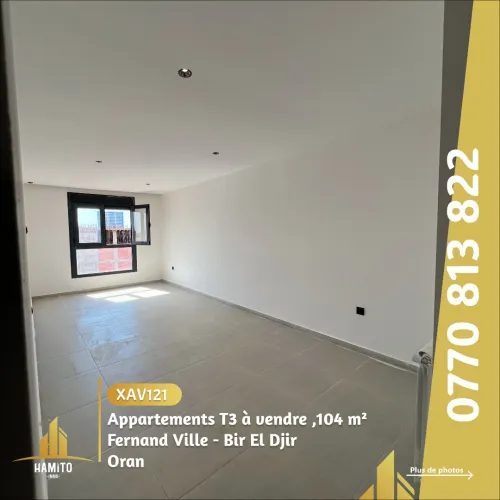 Vente Appartement F3 Oran Bir el djir