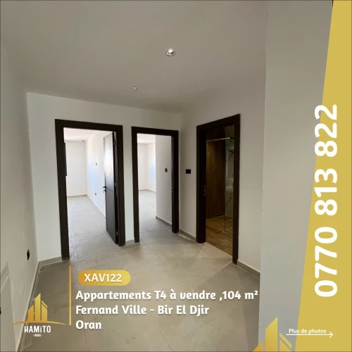 Vente Appartement F4 Oran Bir el djir