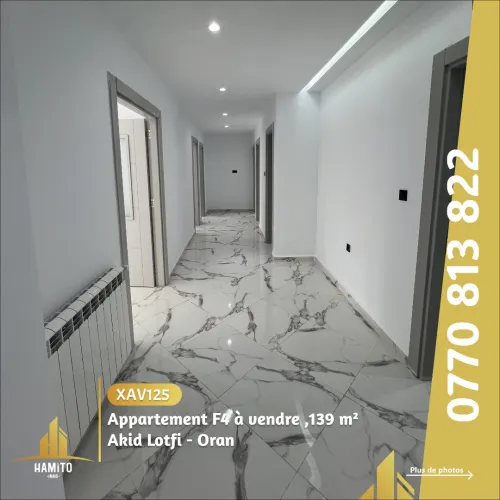 Vente Appartement F4 Oran Bir el djir