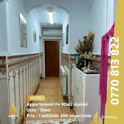 Vente Appartement F4 Oran Oran