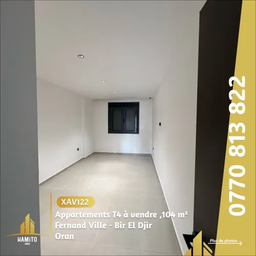 Vente Appartement F4 Oran Bir el djir