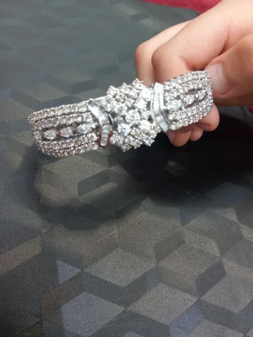 Bracelet en or et diamant