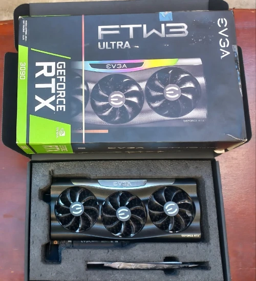 RTX 3090 EVGA FTW ULTRA 24GB VRAM