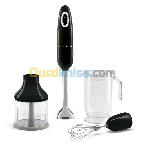 BRAS MIXEUR SMEG 3EN1 NOIR HBF03BLEU