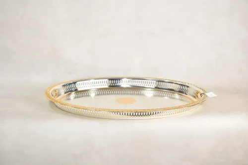 PLATEAU OVAL DORE GM -S37// V62 SL957G-L
