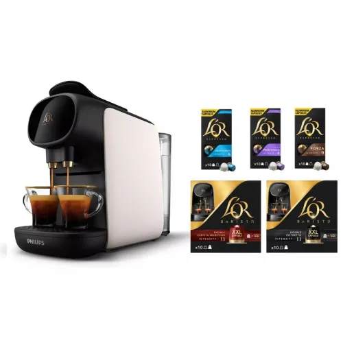 MACHINE A CAFE PHILIPS LOR 50CAP BLANC  LM9012