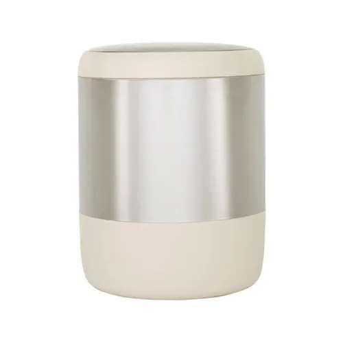 POUBELLE PRIMANOVA LIMA 6L BEIGE -S29// D4 E06-09