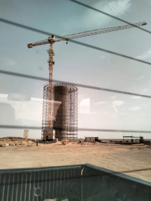 Grue à tour