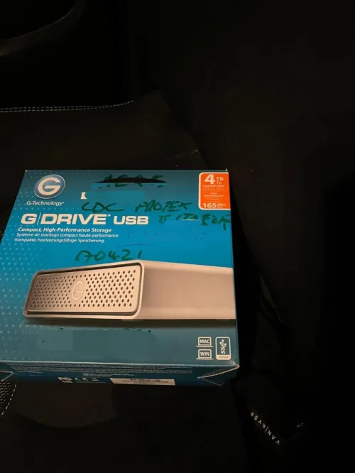 Disque dur externe G-Technology G-DRIVE USB 3.0 4 To (État neuf)