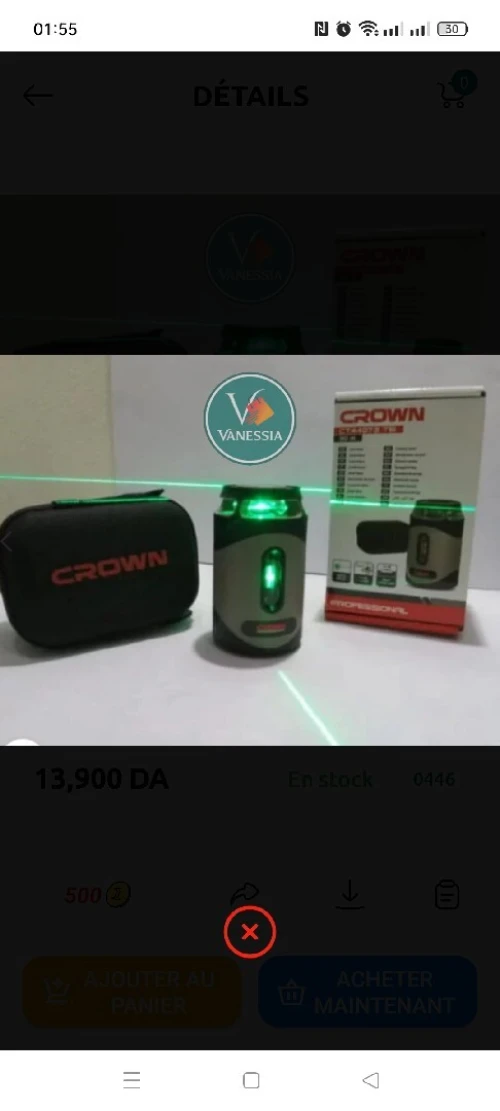 Niveau Laser Crown