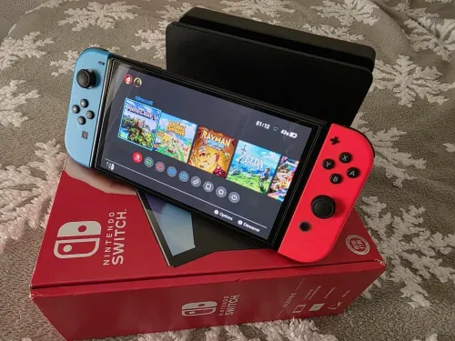 Nintendo switch oued flashé 64Go mémoire console 512Go carte mémoire