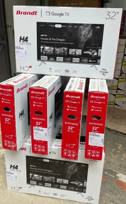 Télévision Brandt 32"40"42"43"50"55"60"65pouce Qled google tv