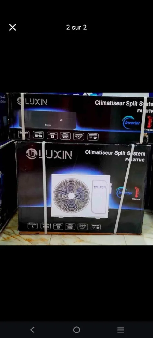 Climatiseur luxin Inverter Tropical 12000btu/18000btu