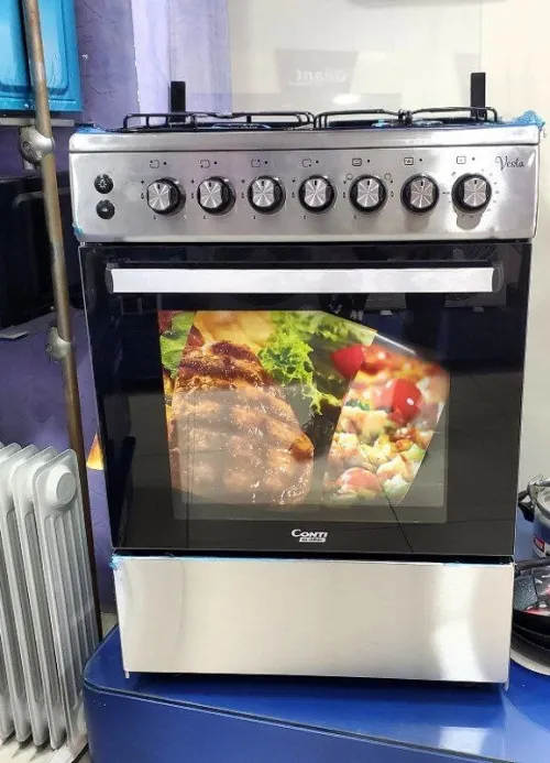 Cuisinière marque conti global inox VENTILÉE 