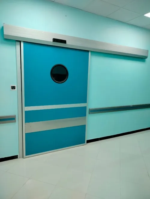 Porte coulissante pour bloc opératoire