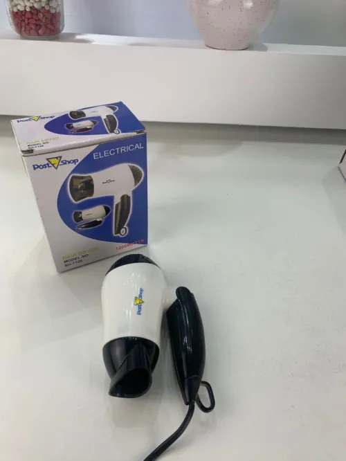 Sèchoir Cheveux Électrique Pliable 1200W  مجفف شعر كهربائي قابل للطي