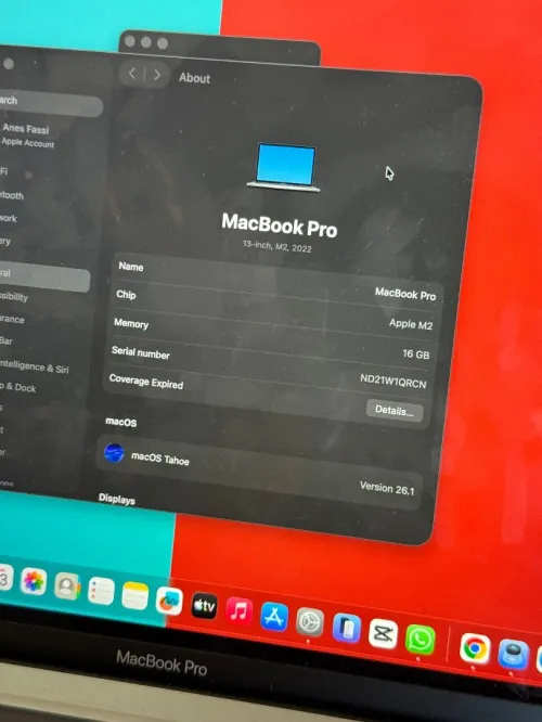MacBook pro M2 2022