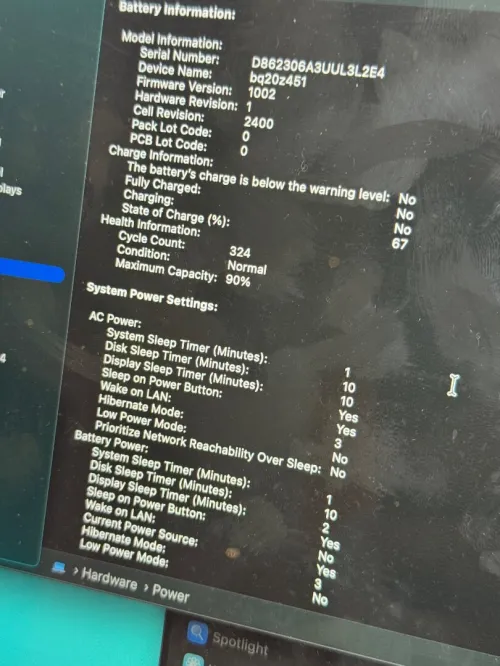 MacBook pro M2 2022