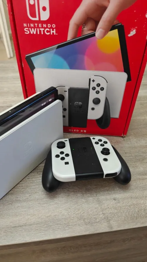 Nintendo switch oled flashé