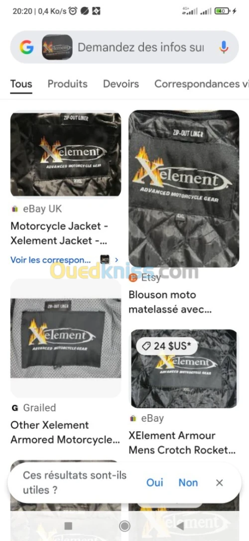 Blouson moto