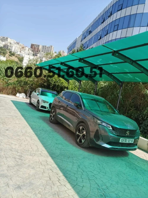 Fabrication abris de voiture
