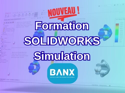 Formation SOLIDWORKS Simulation Algérie Analyse Statique FEM/FEA & Mécanique 