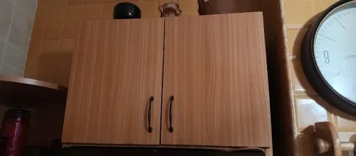 Éléments de Cuisine en Bois Mélaminé avec un évier et Robinet BCR