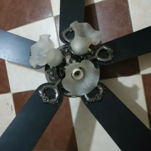 Ventilateur de plafond SYLING 5 Lames et 3 lampes