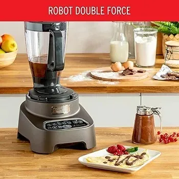 Moulinex Robot cuisine multifonctions, Blender pour smoothies et shakes