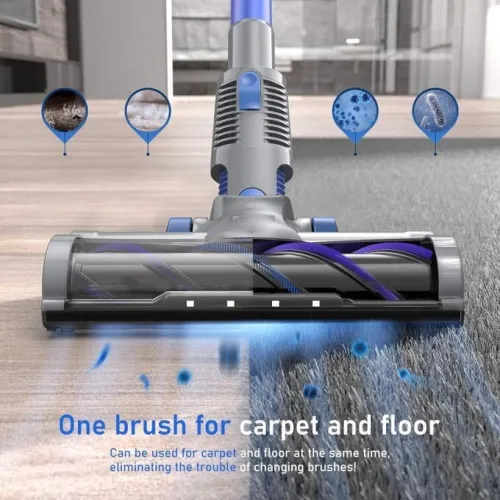 Multismart Aspirateur Balai flex Sans Fil 2-en-1 avec Écran Tactile Aspirateur Sans Fil Maniable 