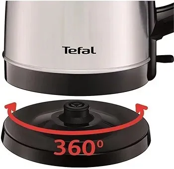 TEFAL Bouilloire Inox 1,7L Bouilloire sans fil 1,7L Résistance 