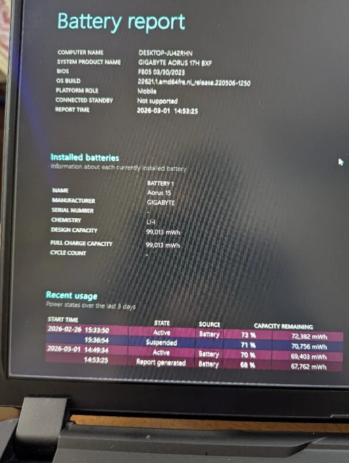 Laptop GIGABYTE AOERUS RTX 4080 12GB